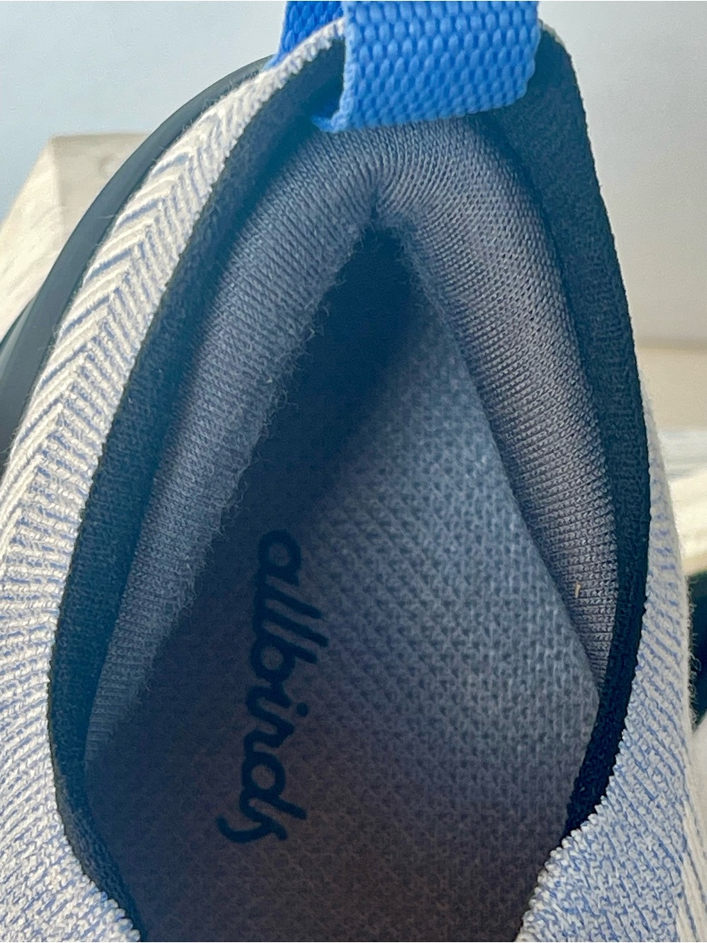 NEW ALLBIRDS TREE FLYER 2 BLIZZARD, PURE AZURE WOMENS RUNNING SHOE SIZE 8 or 10 - Picture 16 of 16